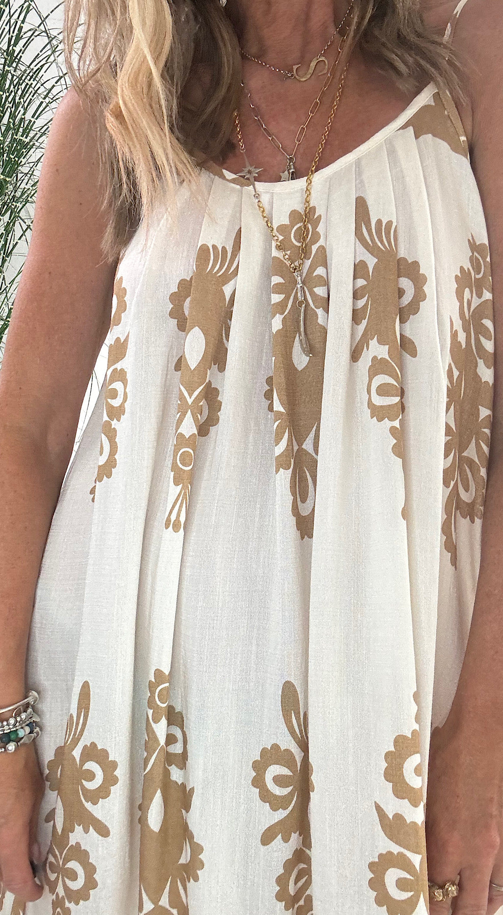 Golden Lagoon Maxi Dress