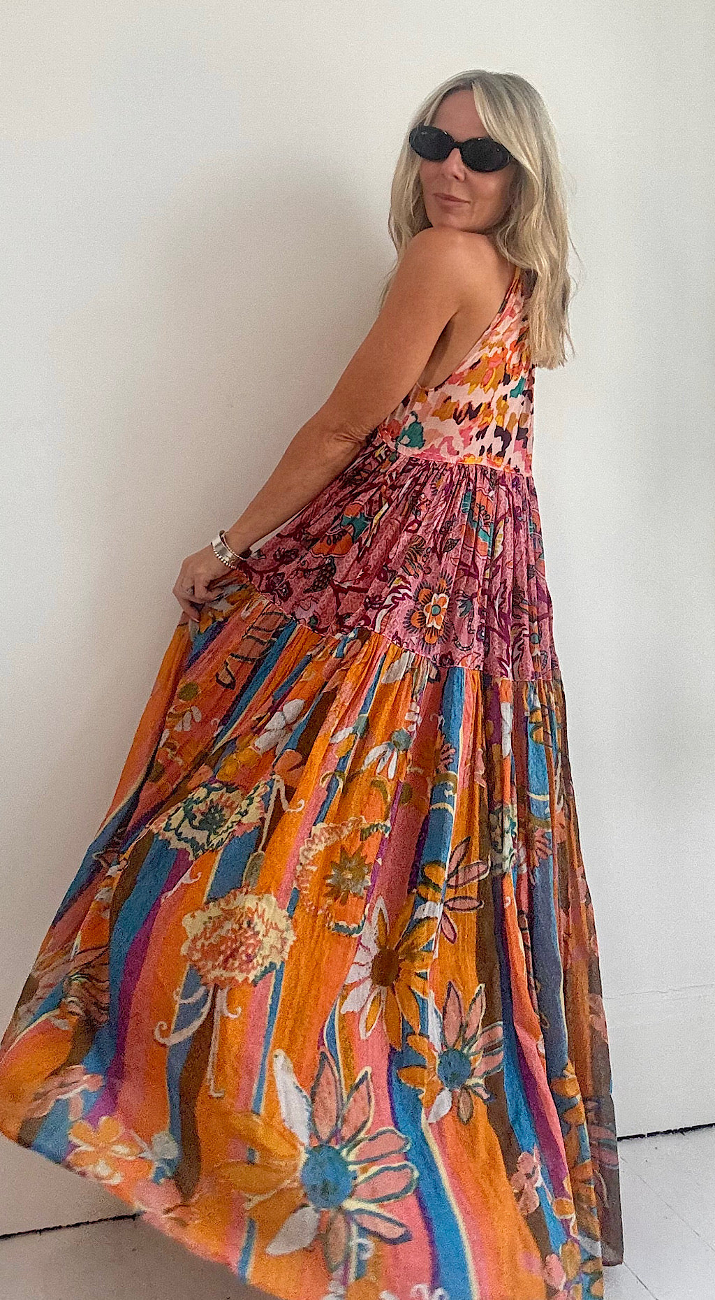 Bianca floaty maxi dress