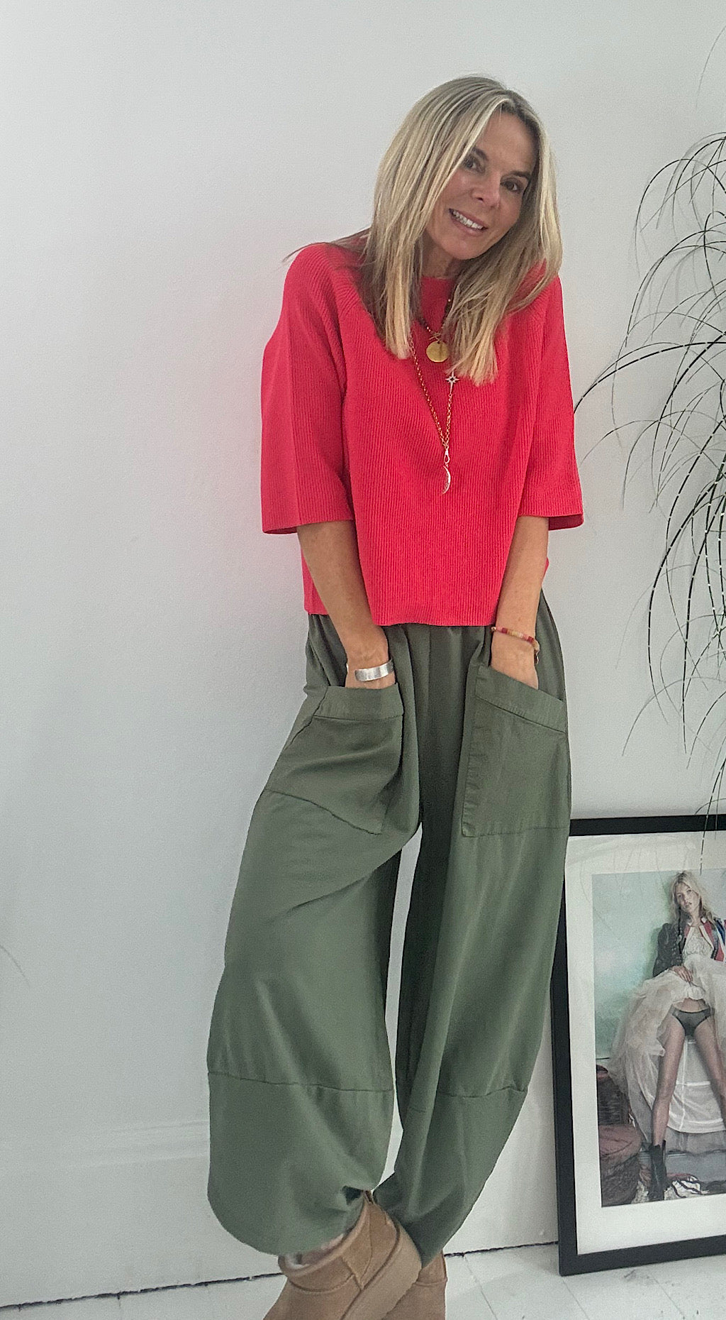 Boston Ribbed Knit - berry