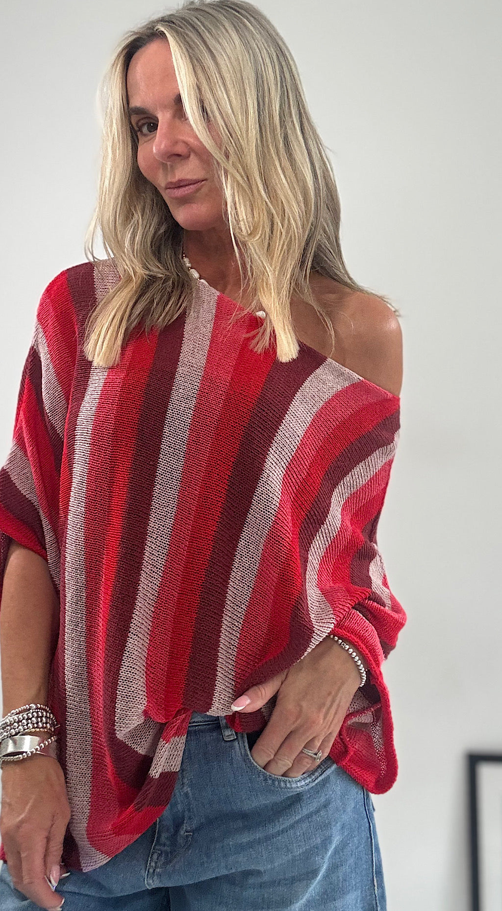 Stripe summer knit