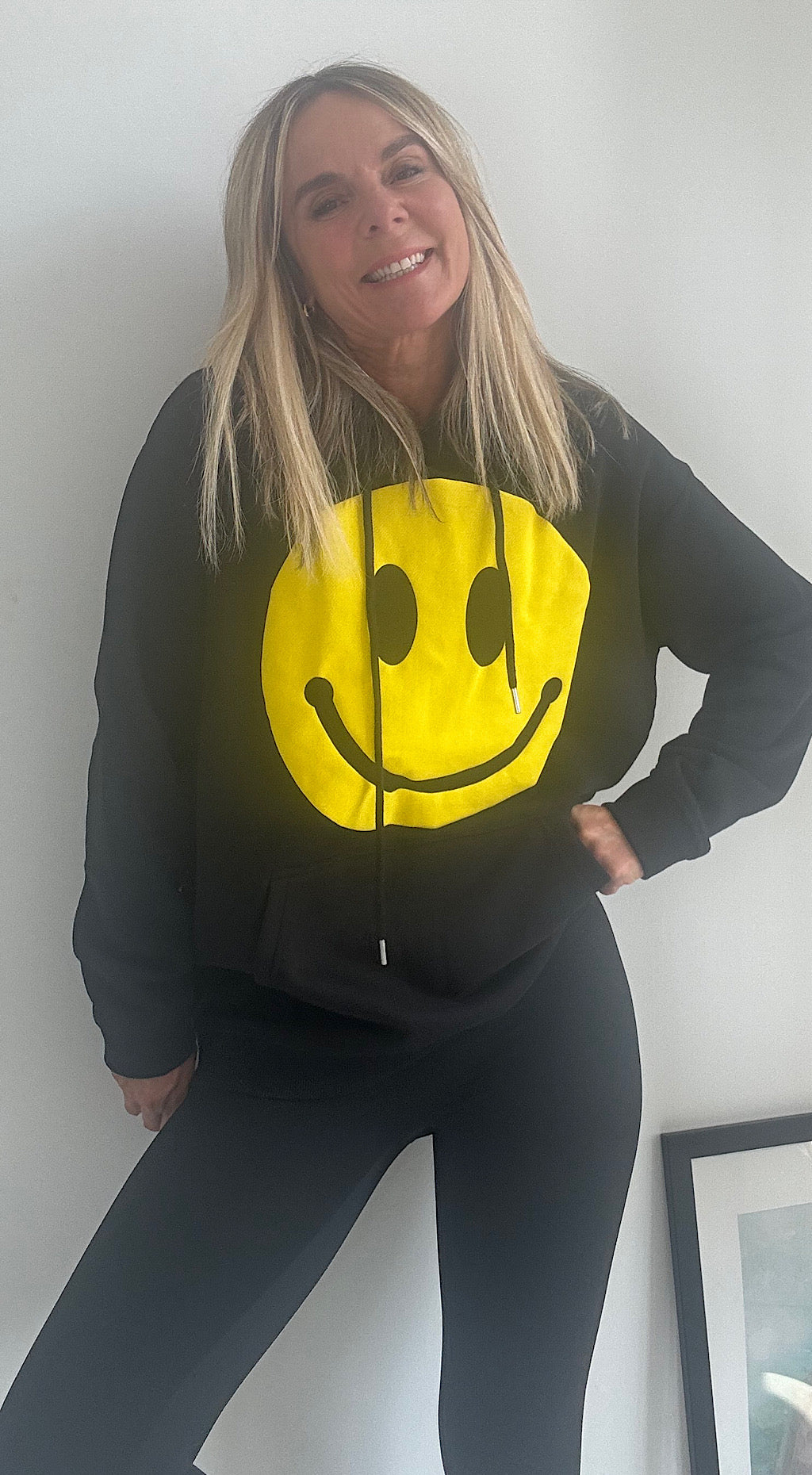 Acid face hoodie