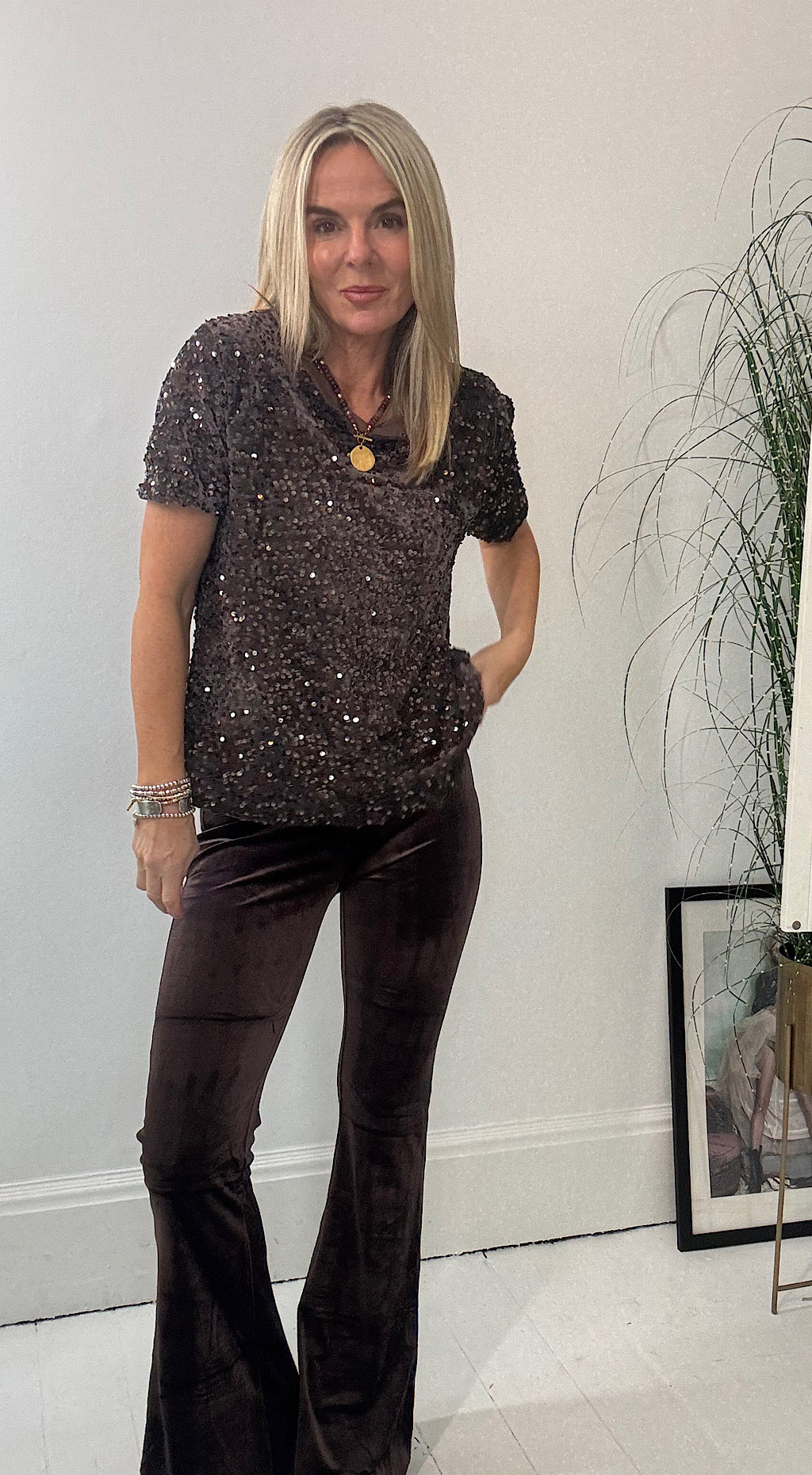 Velvet Flares Chocolate