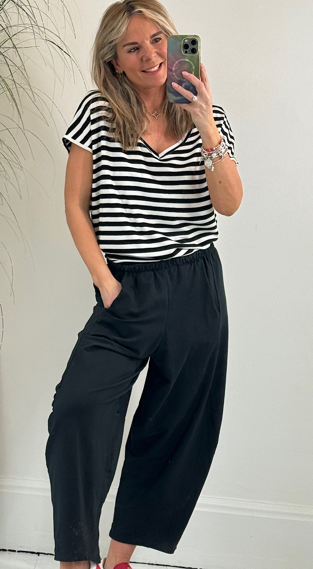 Cocoon pant black