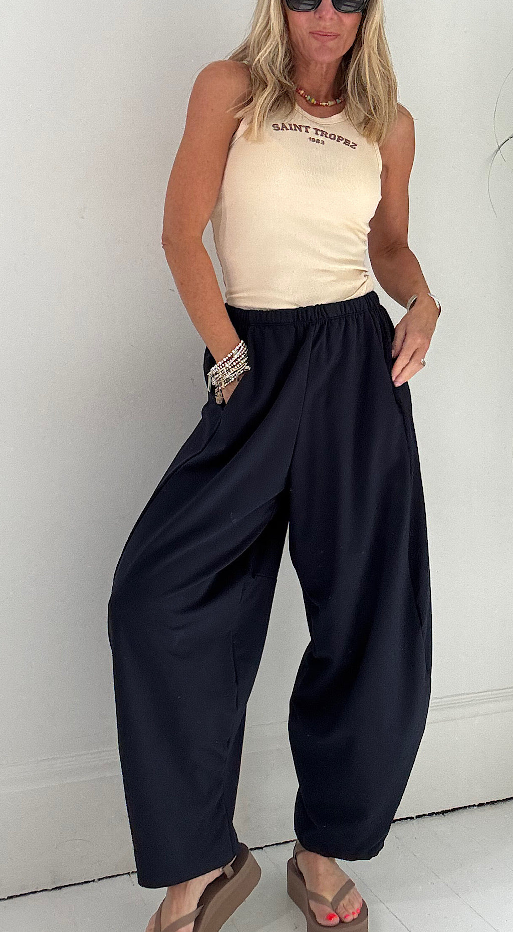 Cocoon Pant - navy