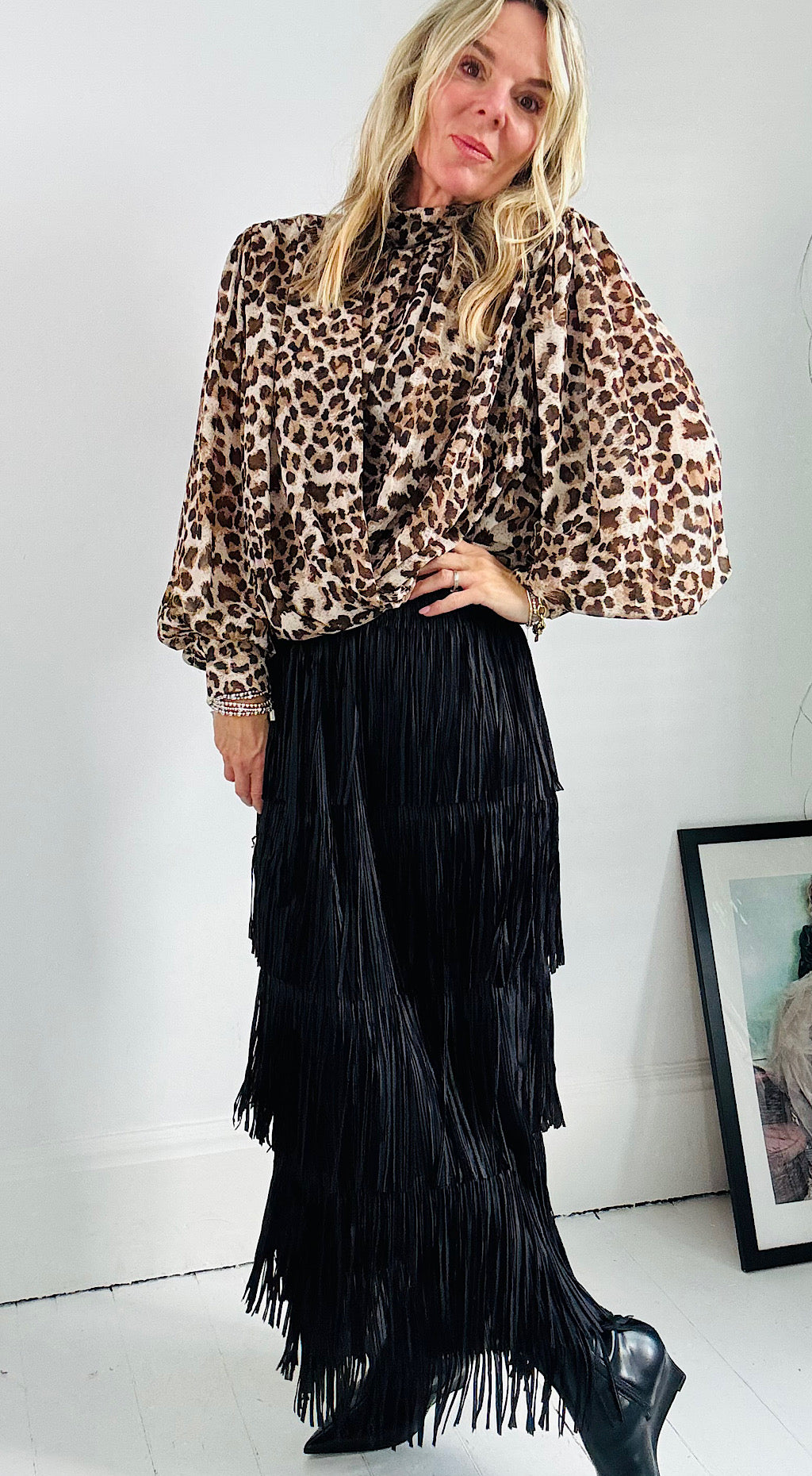 Gracie Tassel Skirt by Traffic People