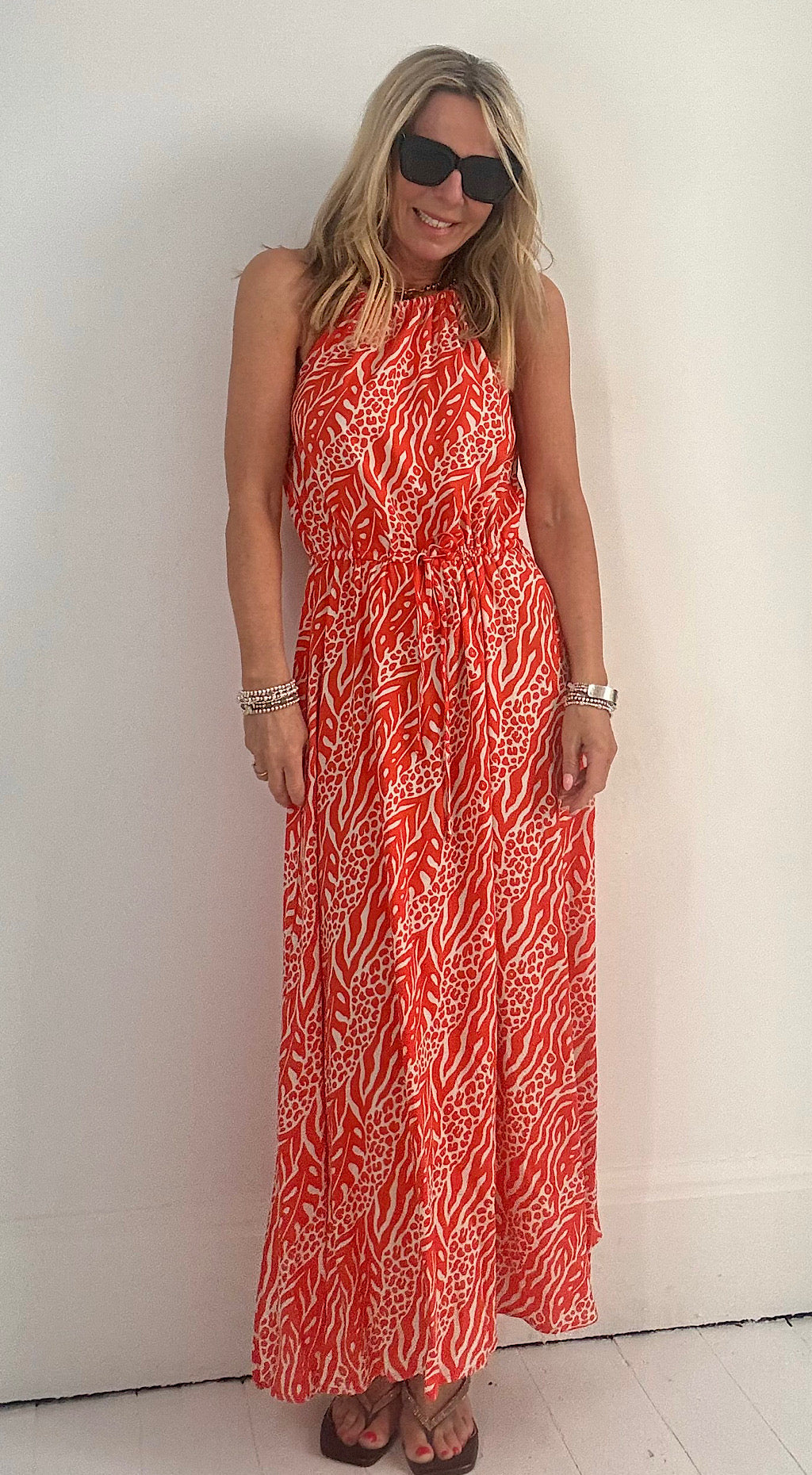 Joella Slip Dress - fiesta