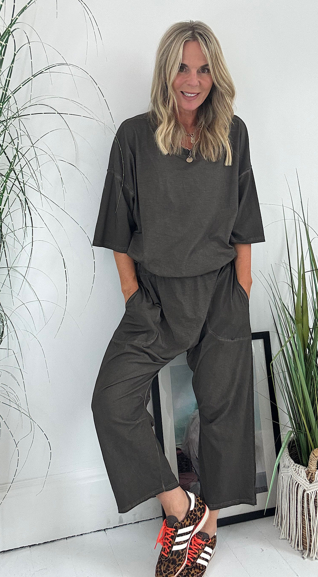 Free Spirit 2-Piece Washed Chocolate