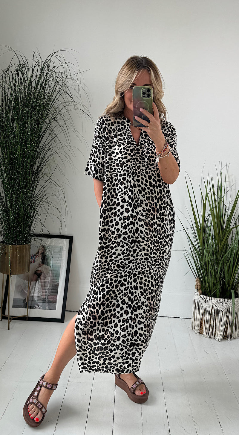 joella leopard dress