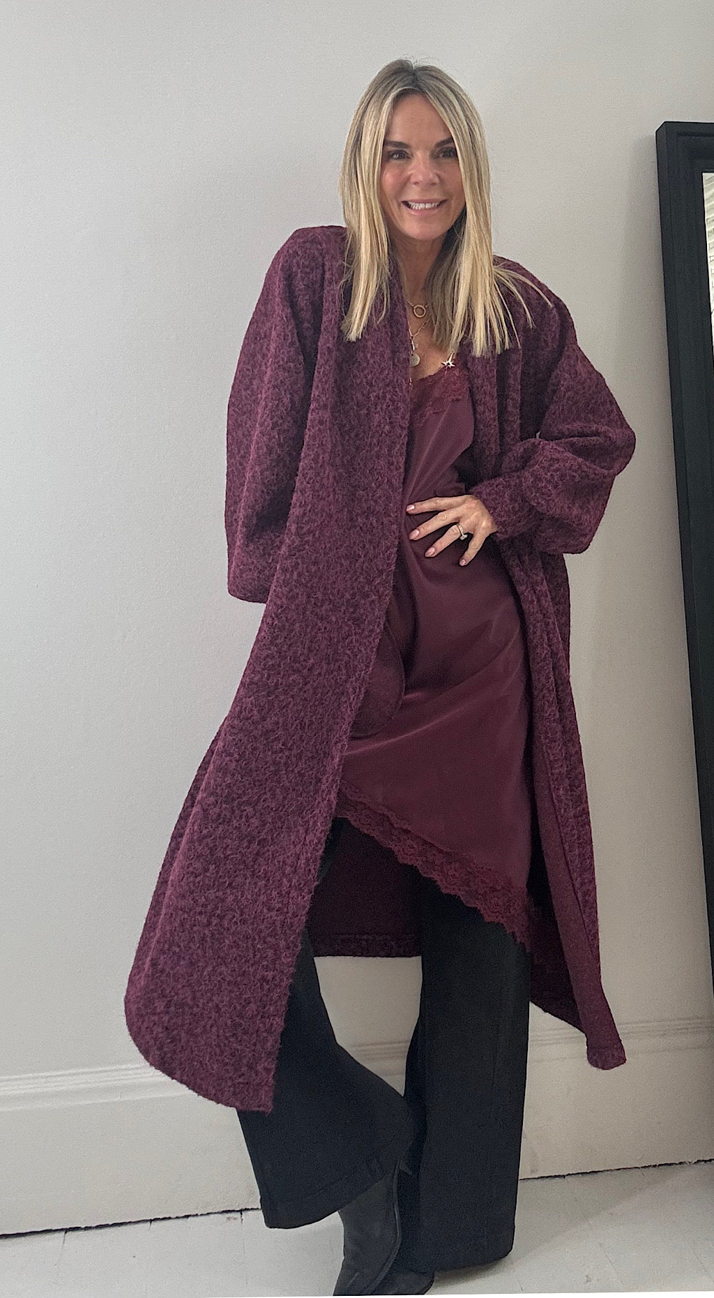 Coatingan burgandy