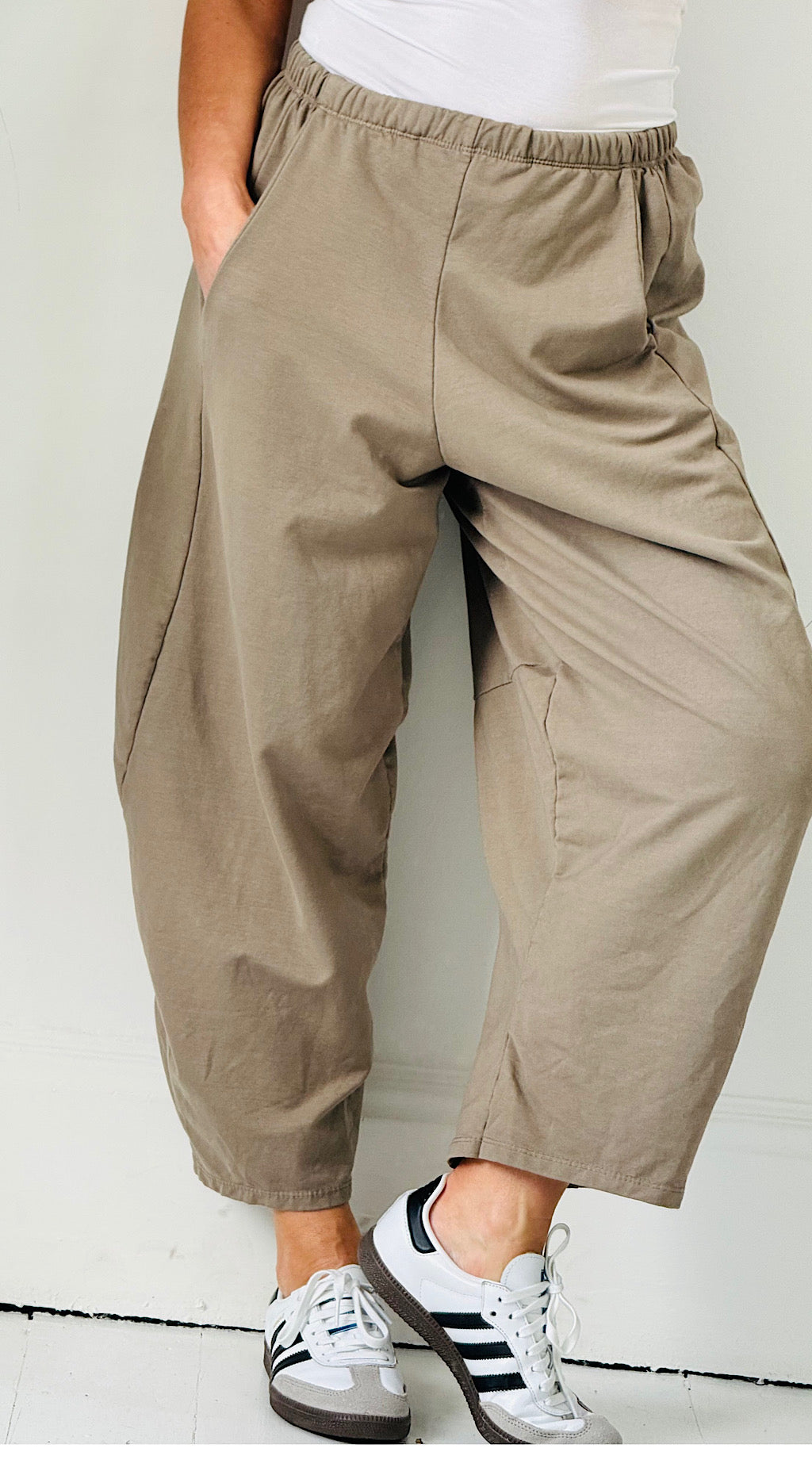 Cocoon pant stone