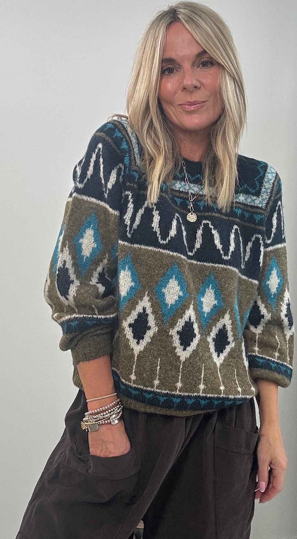 My Danish jacquard knit