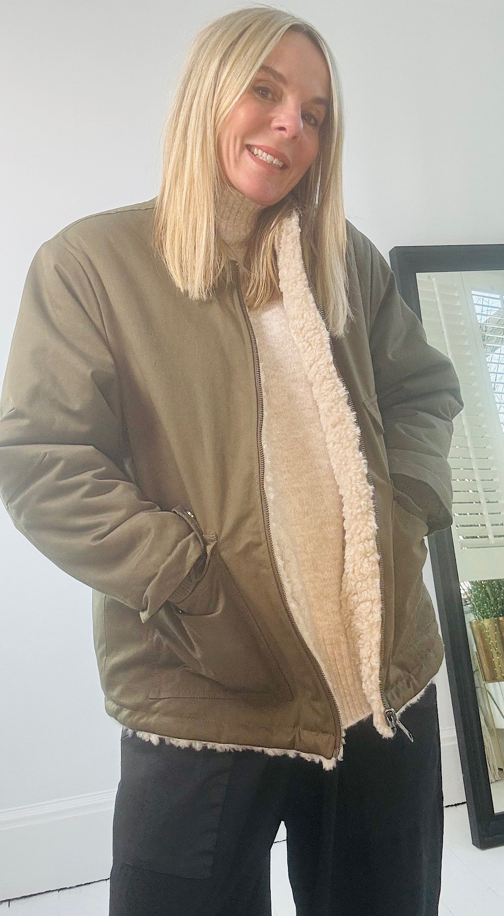 Reversible Teddy Coat