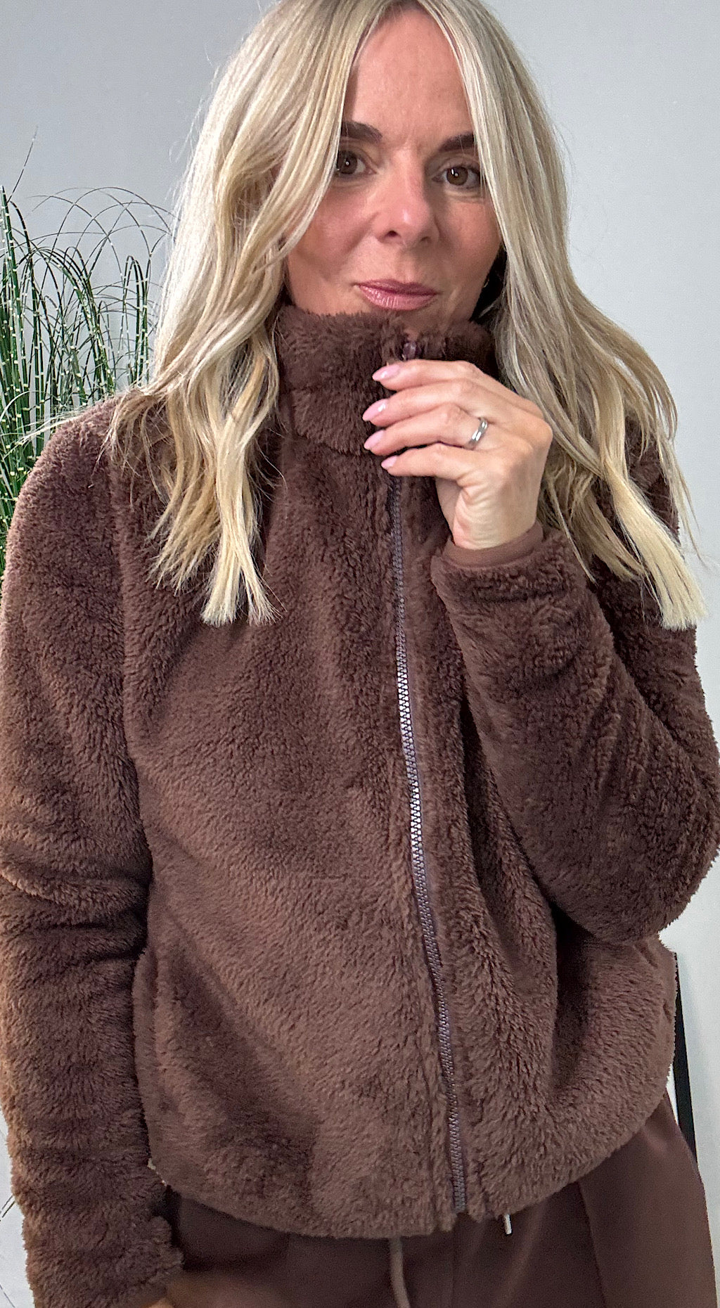 Teddy fleece chocolate