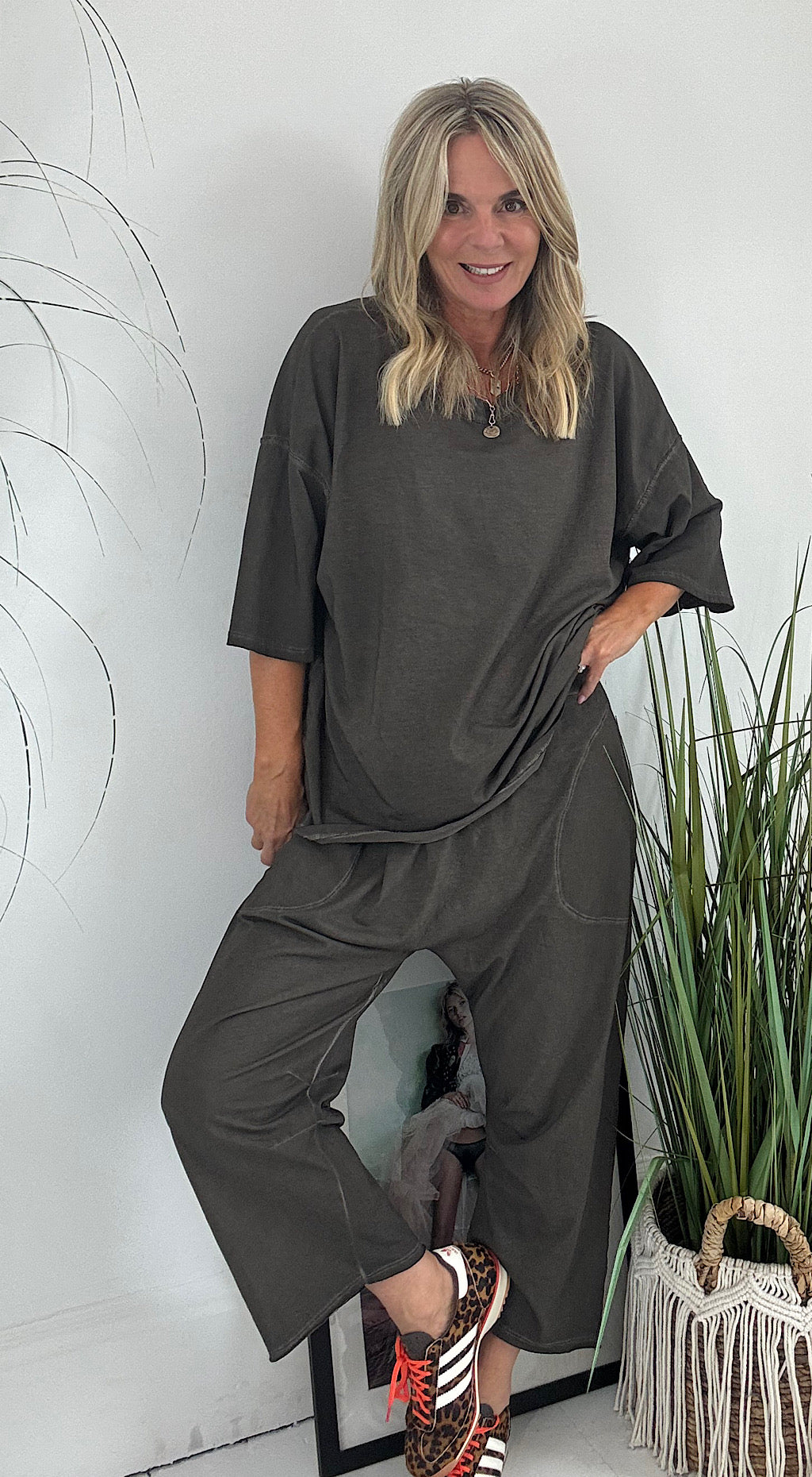 Free Spirit 2-Piece Washed Chocolate