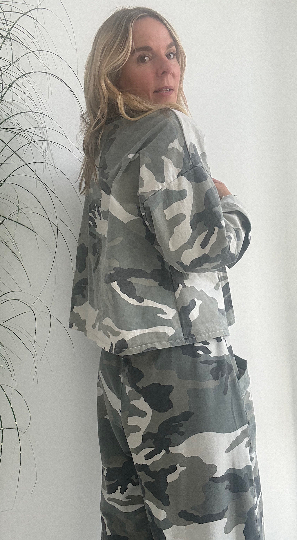 Camo Leopard Shacket