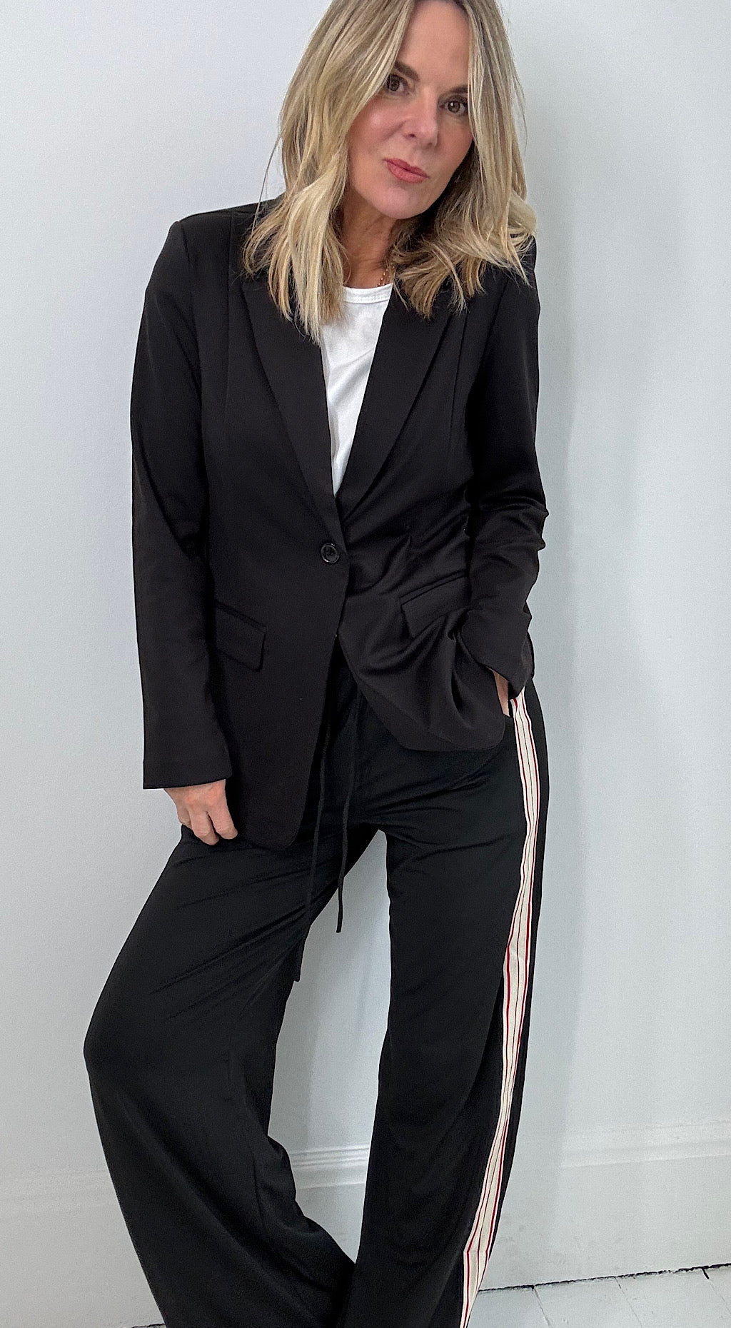 Kate Long Blazer - Black