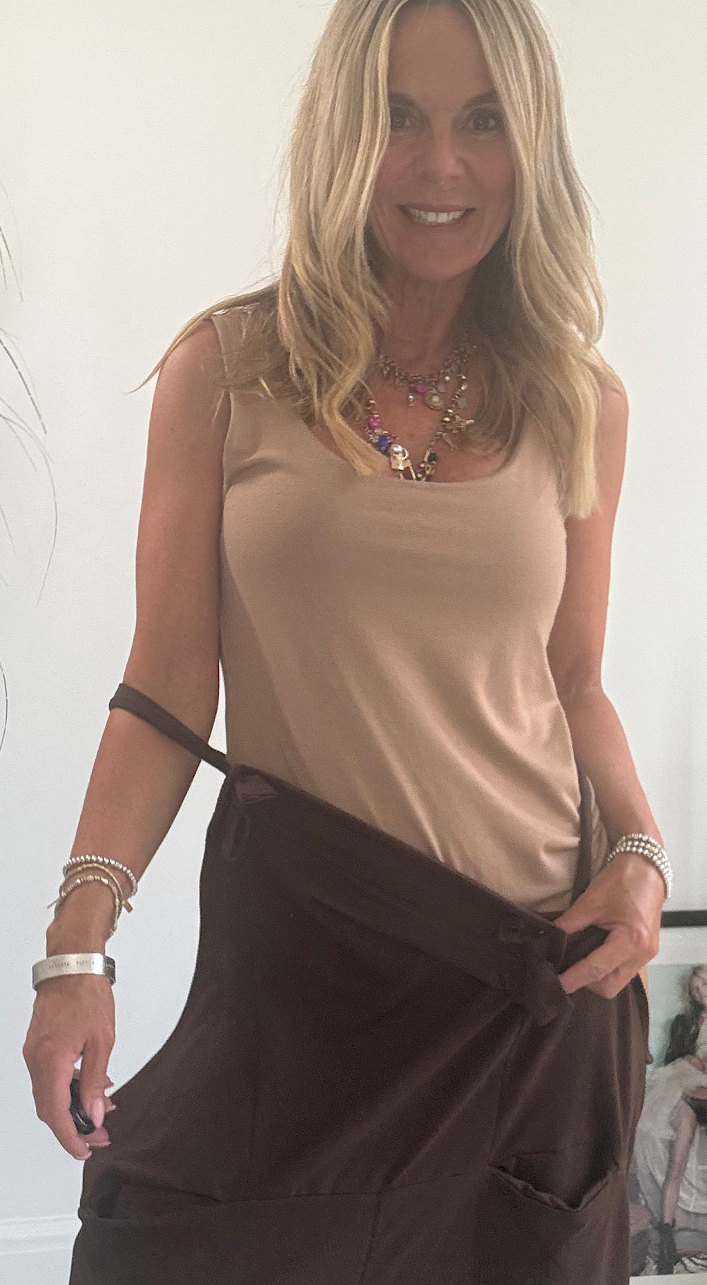 Basic Vest Camel