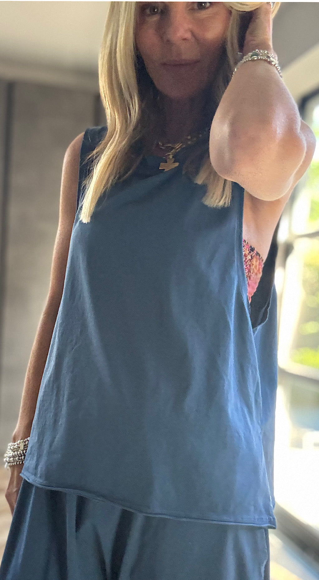 Free Spirit vest- blue