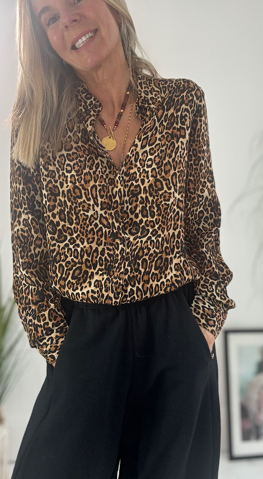 Zona Leopard Shirt