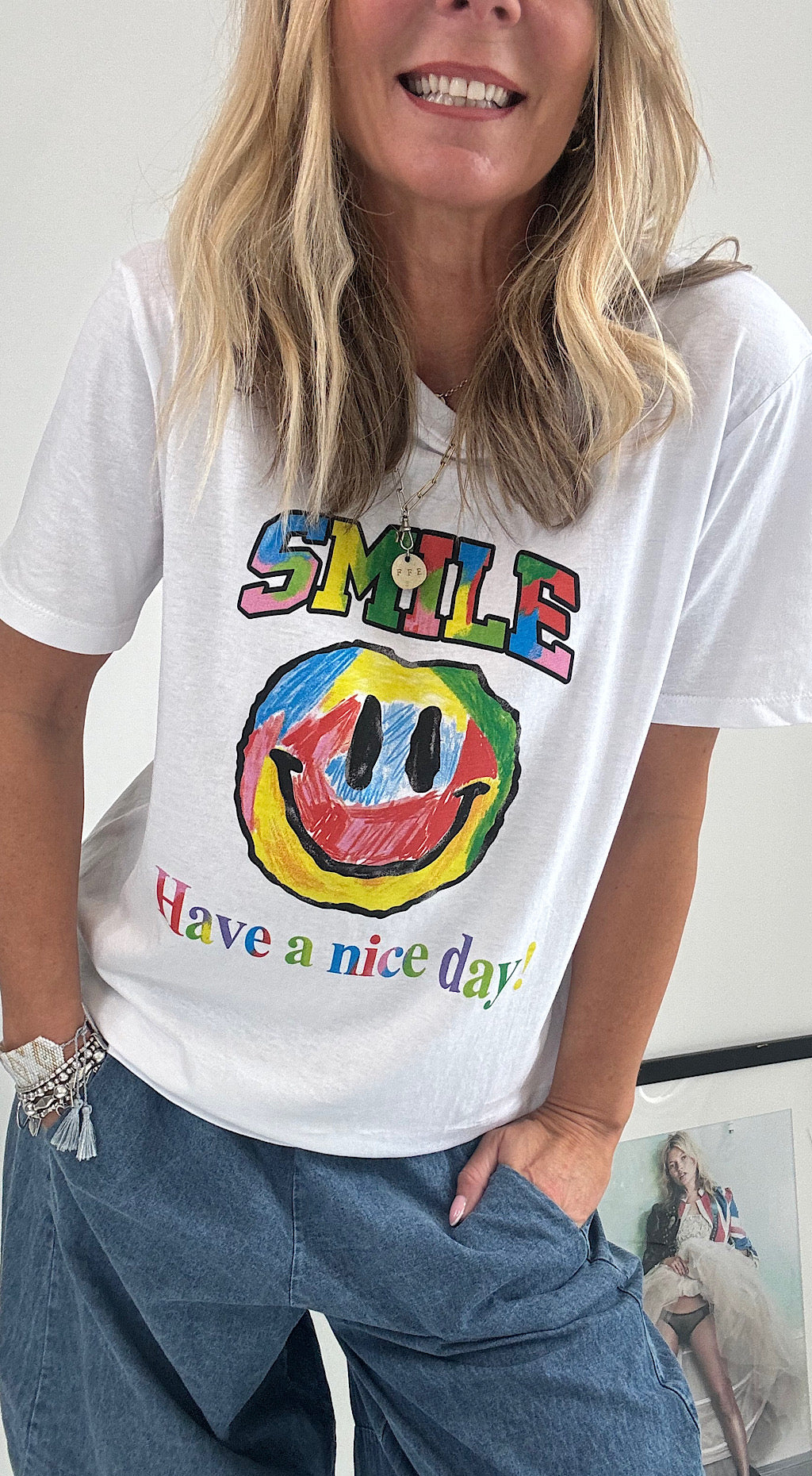 Rave on tee