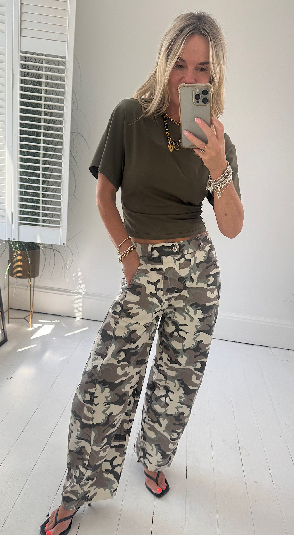 Combat Pants Stone