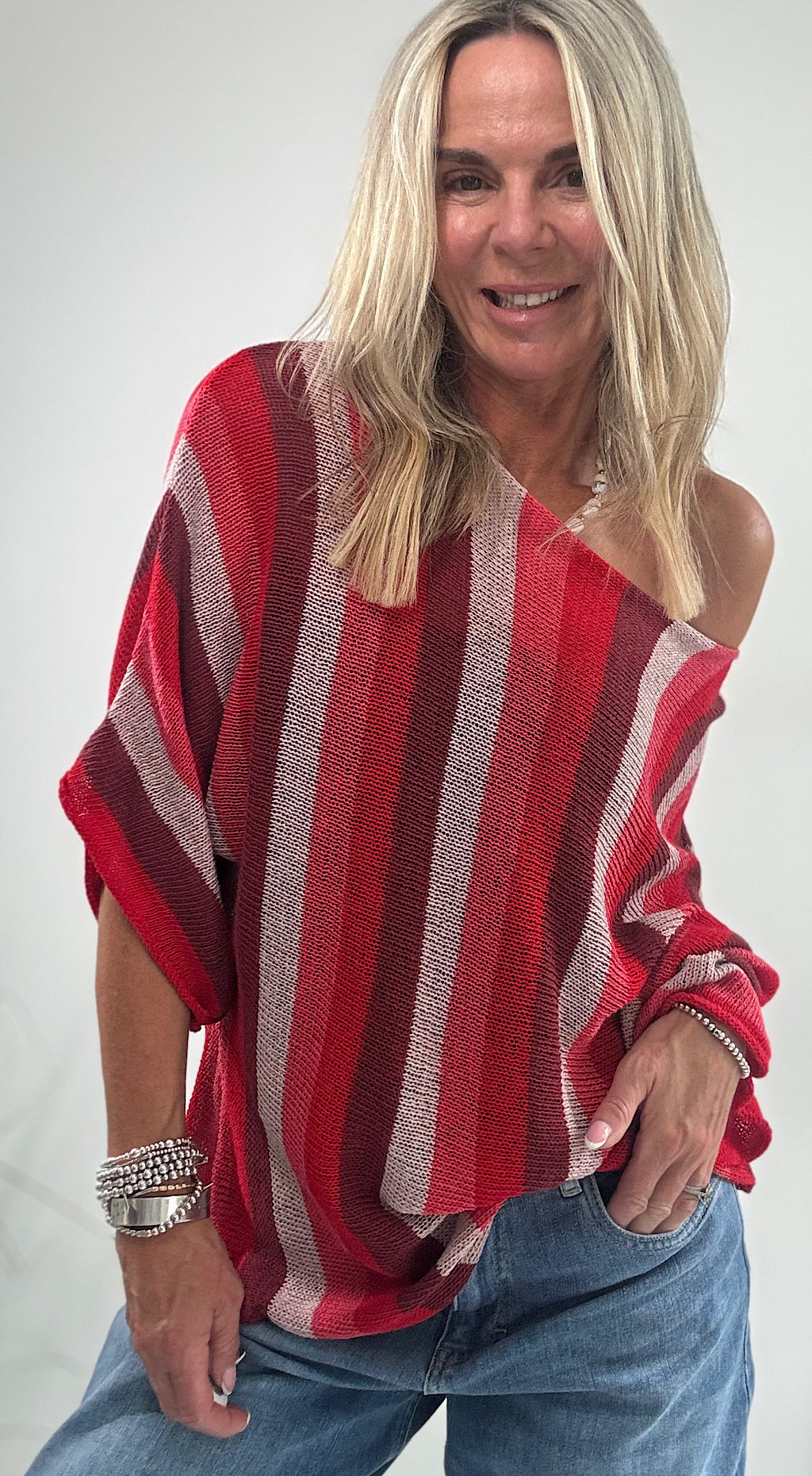 Stripe summer knit