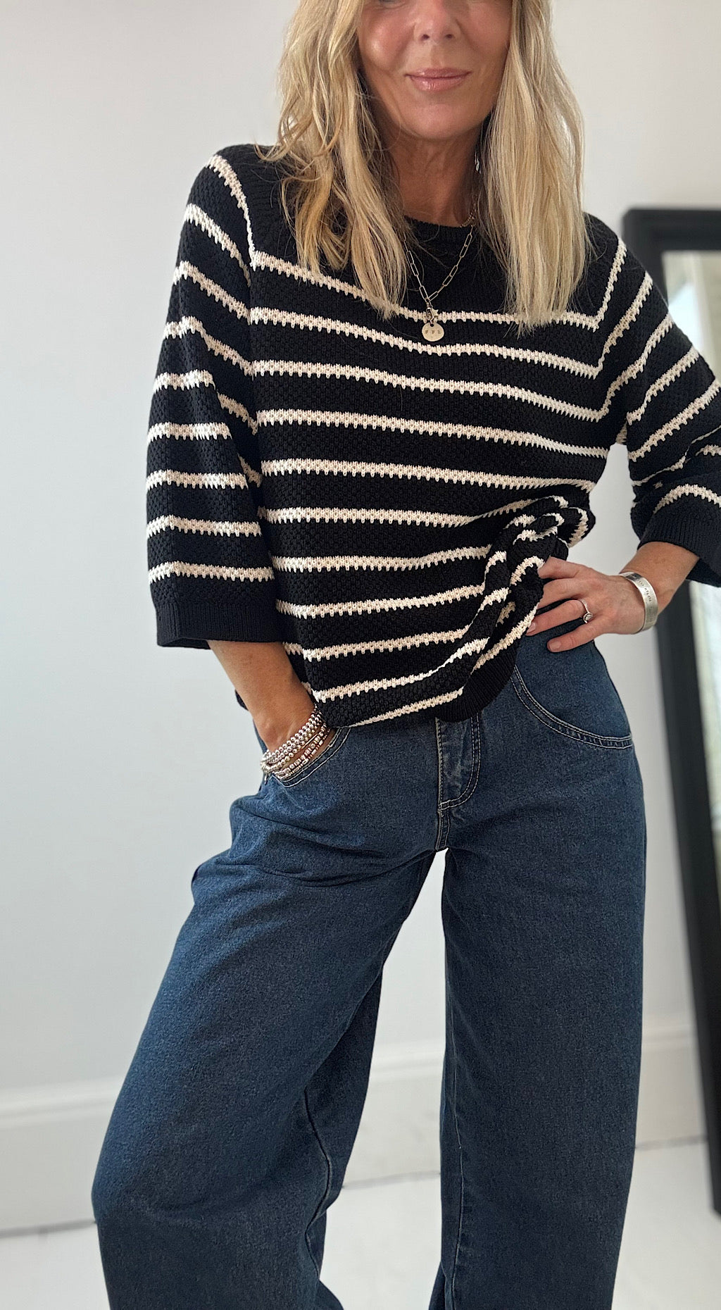 Mikala Striped Jumper