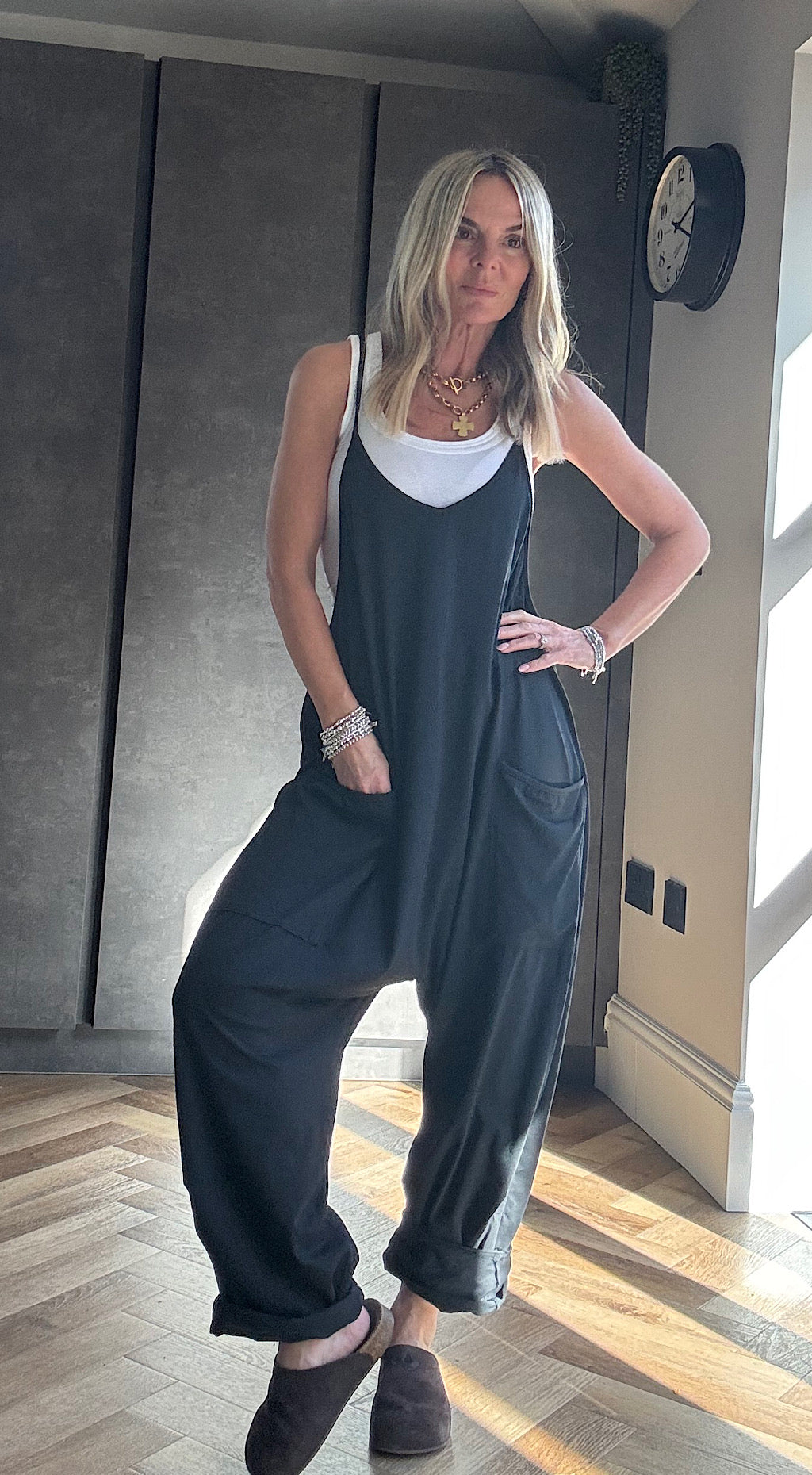 Free Spirit Onesie - black