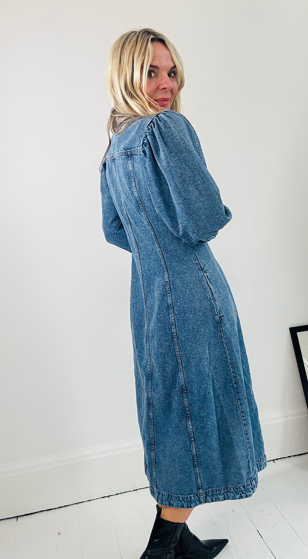 Kapuca Denim Dress