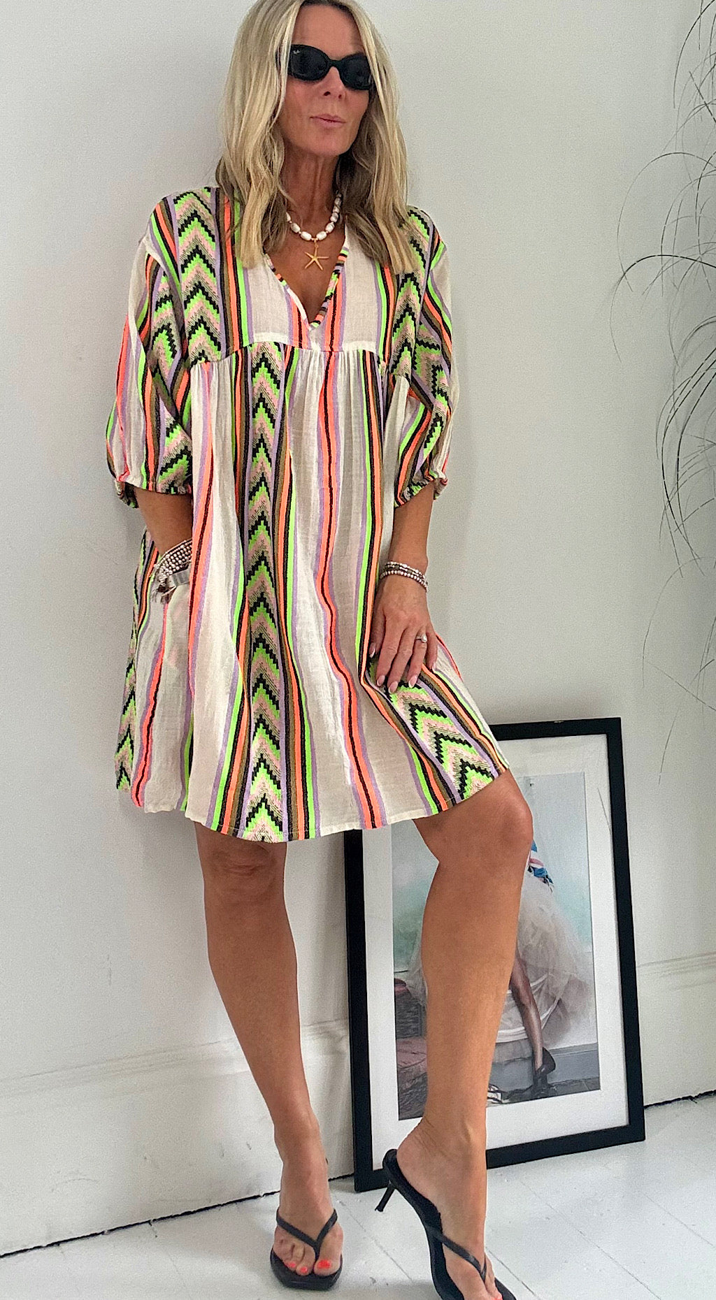 Palma smock dress