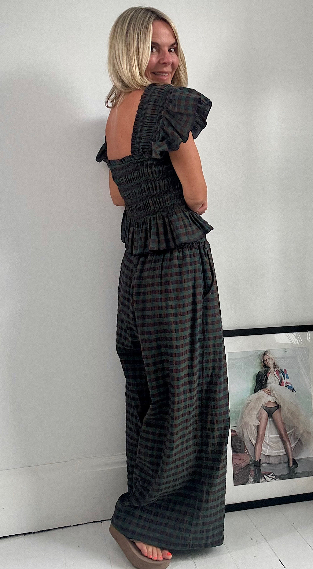 Gingham Gypsy Top