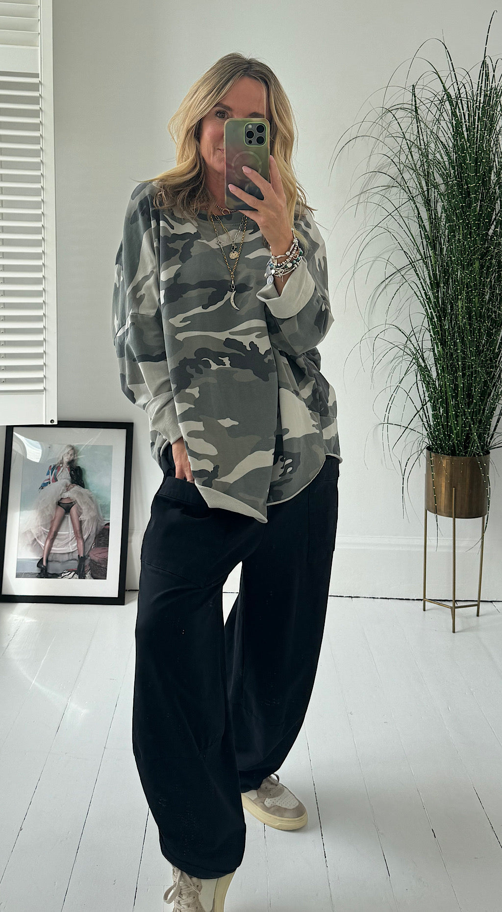 Camo Relaxed Sweat