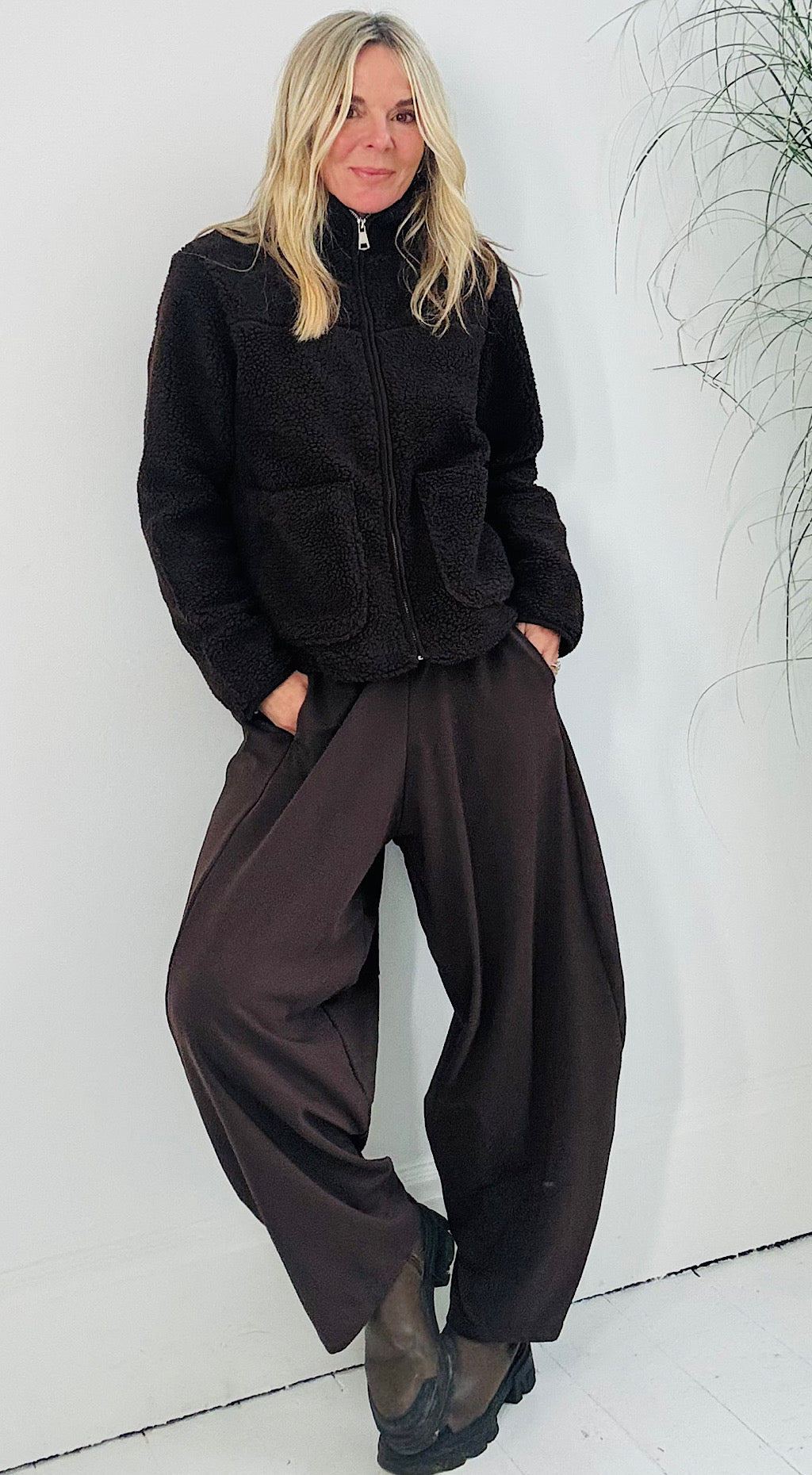 Alea Teddy Fleece - brown