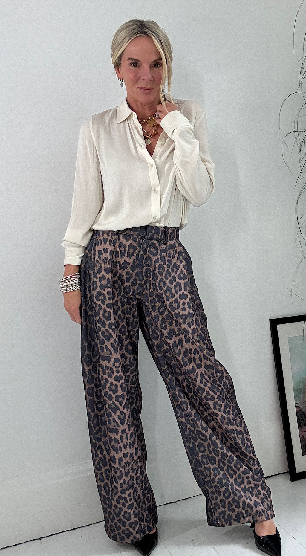 Ival Silky Shirt - stone