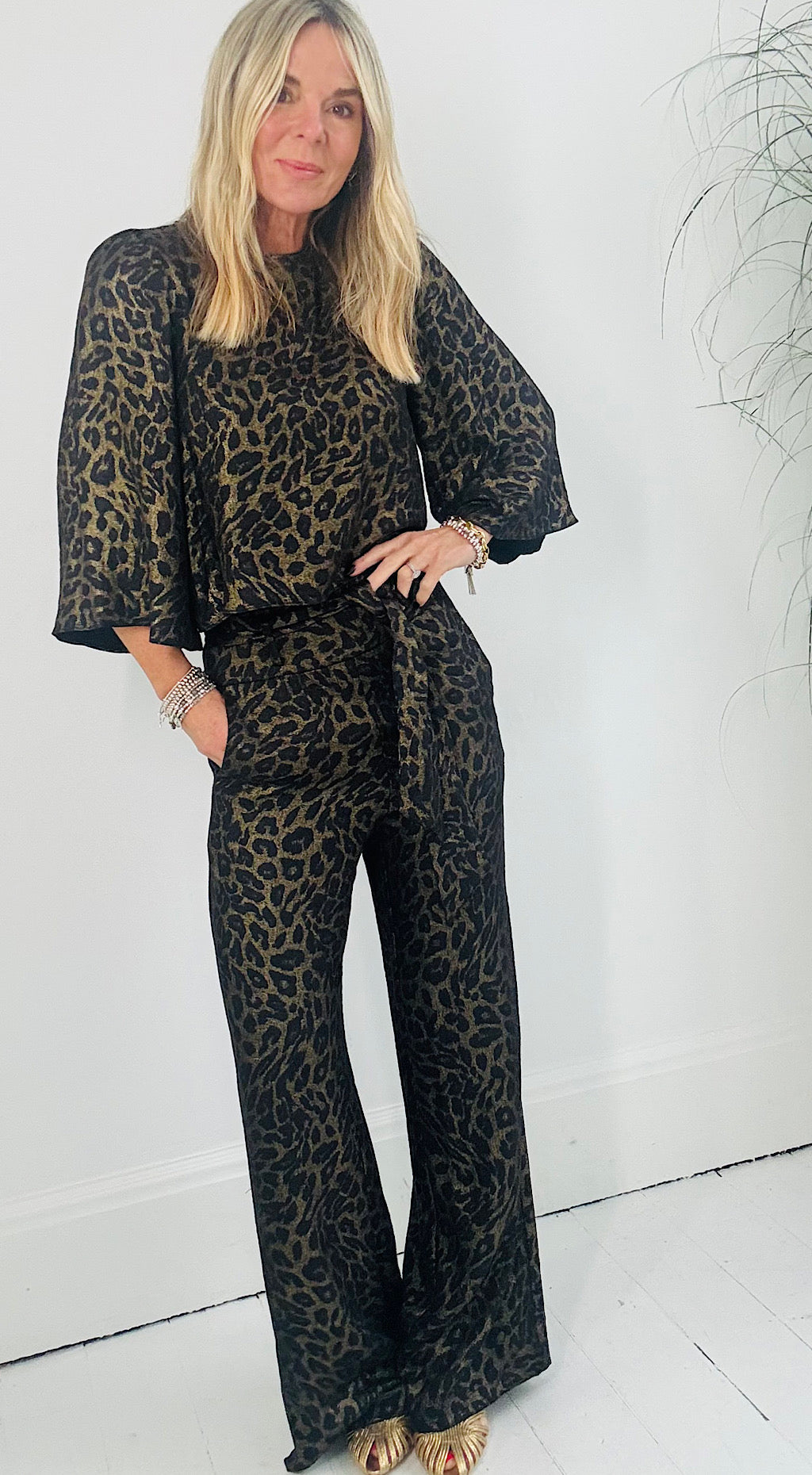 Liza Leopard Top by Traffic People
