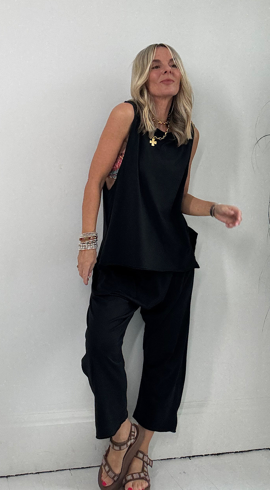 Free Spirit Co-ord - black