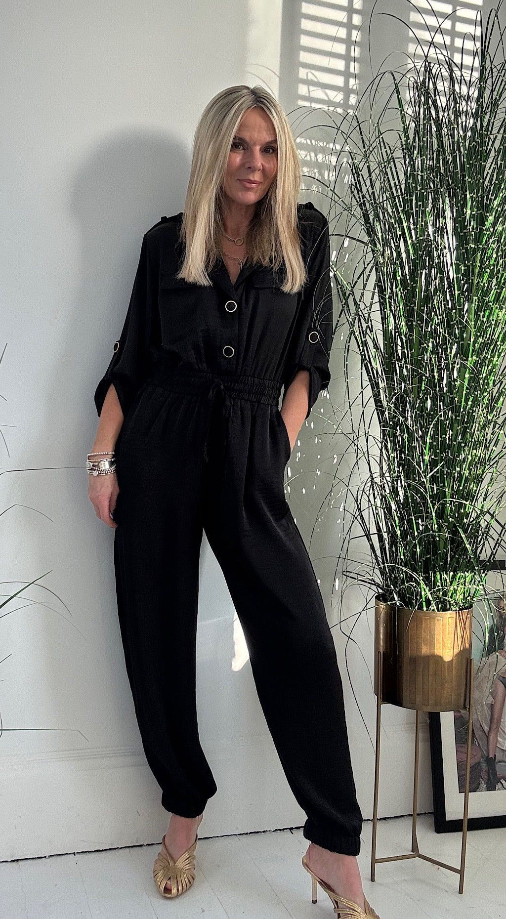 Kylie jumpsuit black
