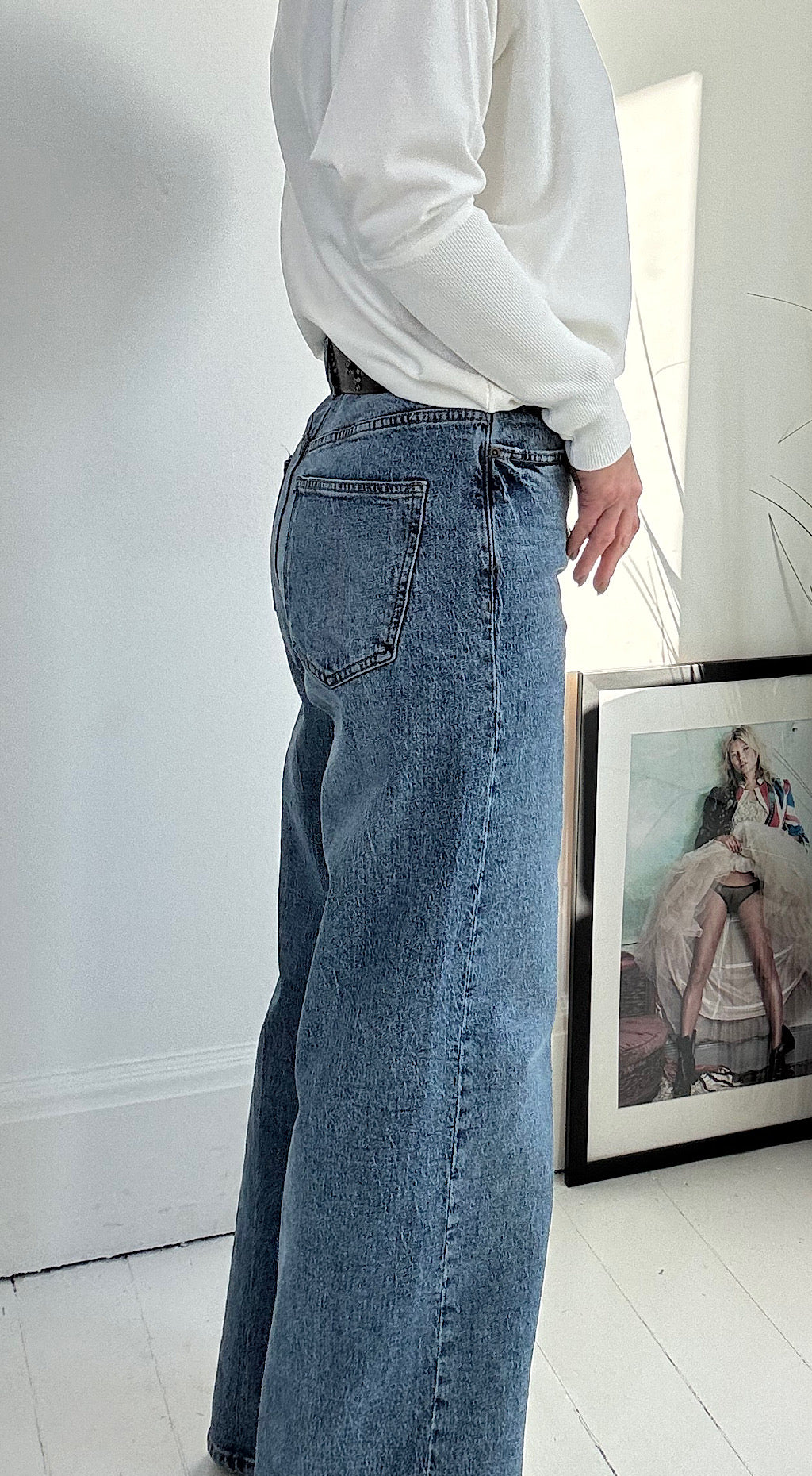 Kyra Wide Leg Jean