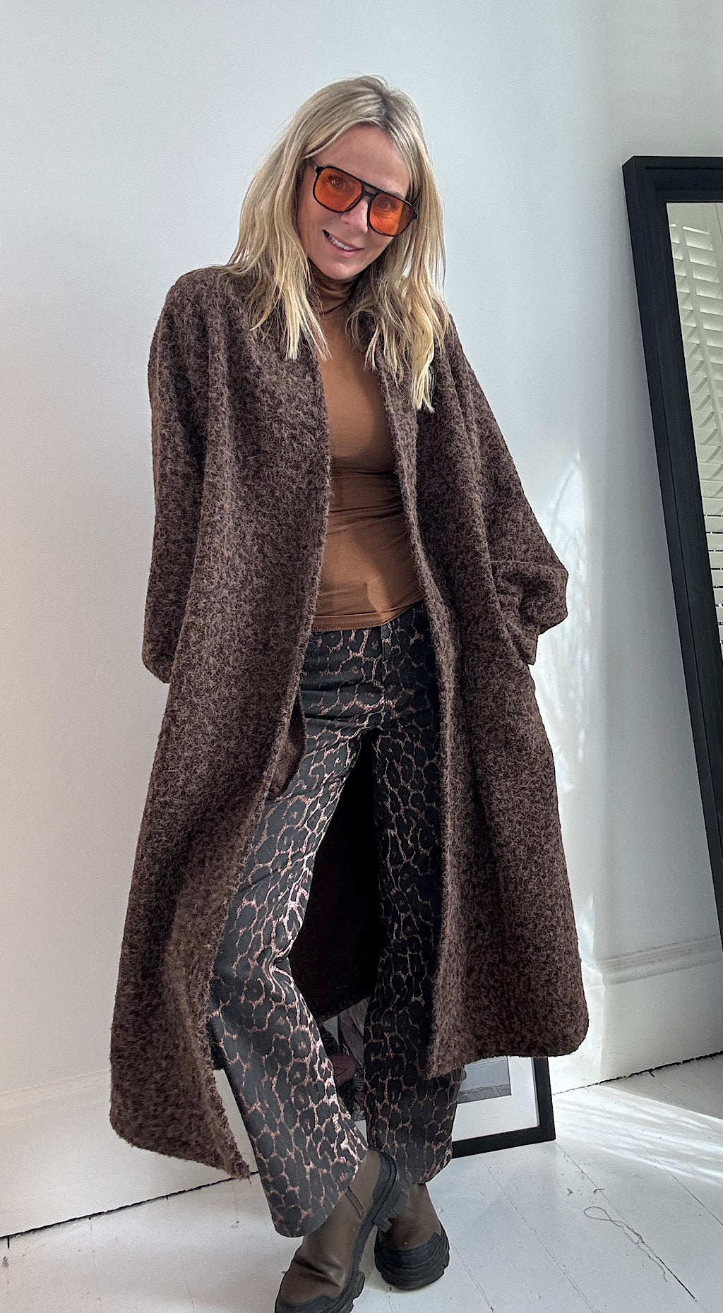 Pamila roll neck toffee