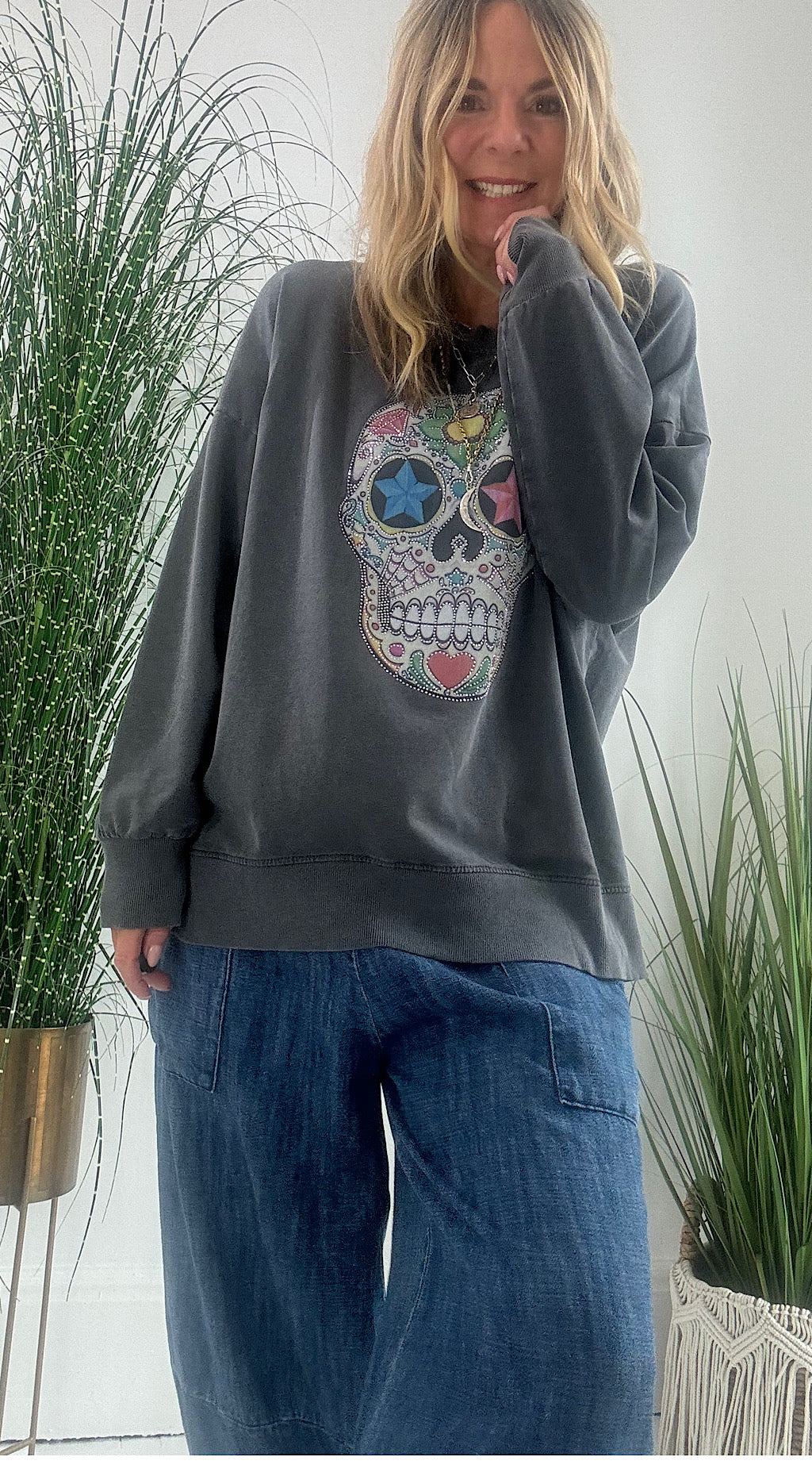 Mexican Skull Sweat