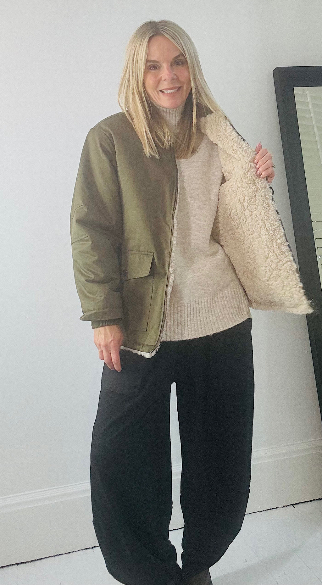 Reversible Teddy Coat