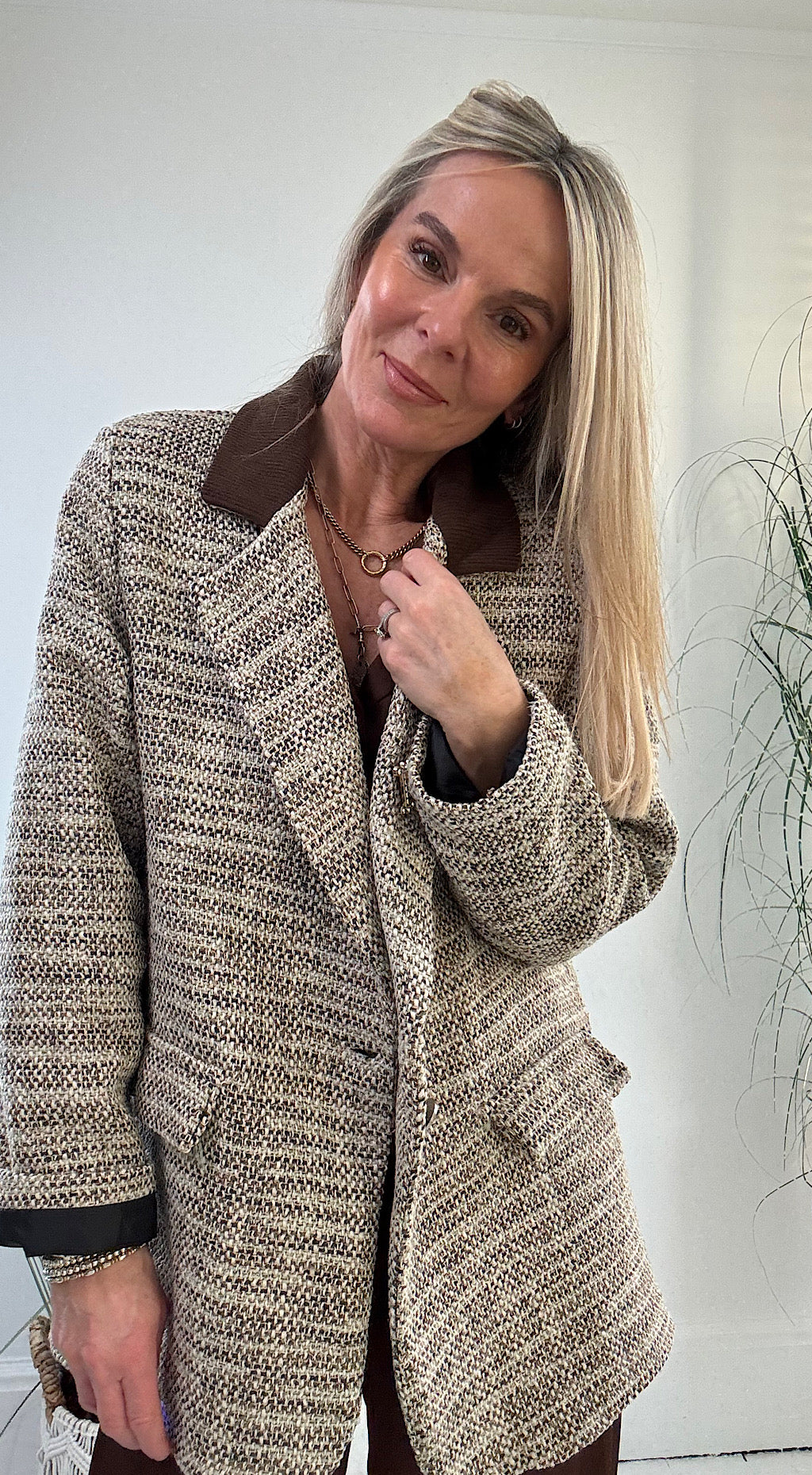 Tweed Claudia blazer