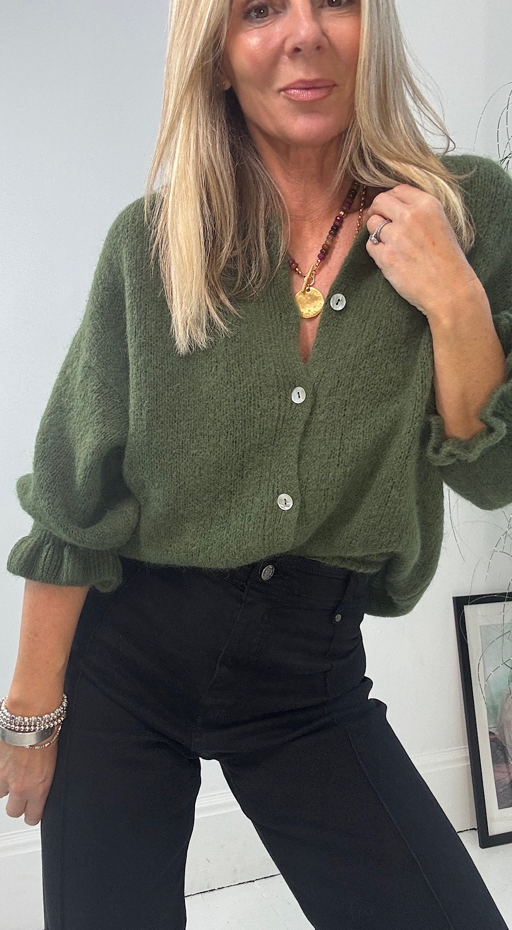 Marta Cardigan - sage