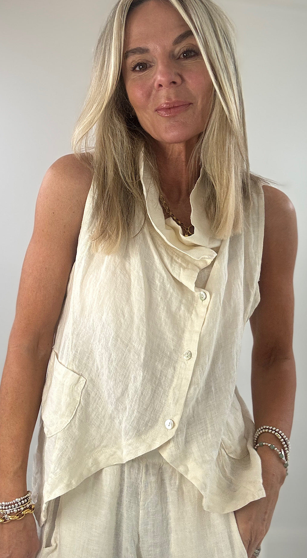 Marrakesh top cream