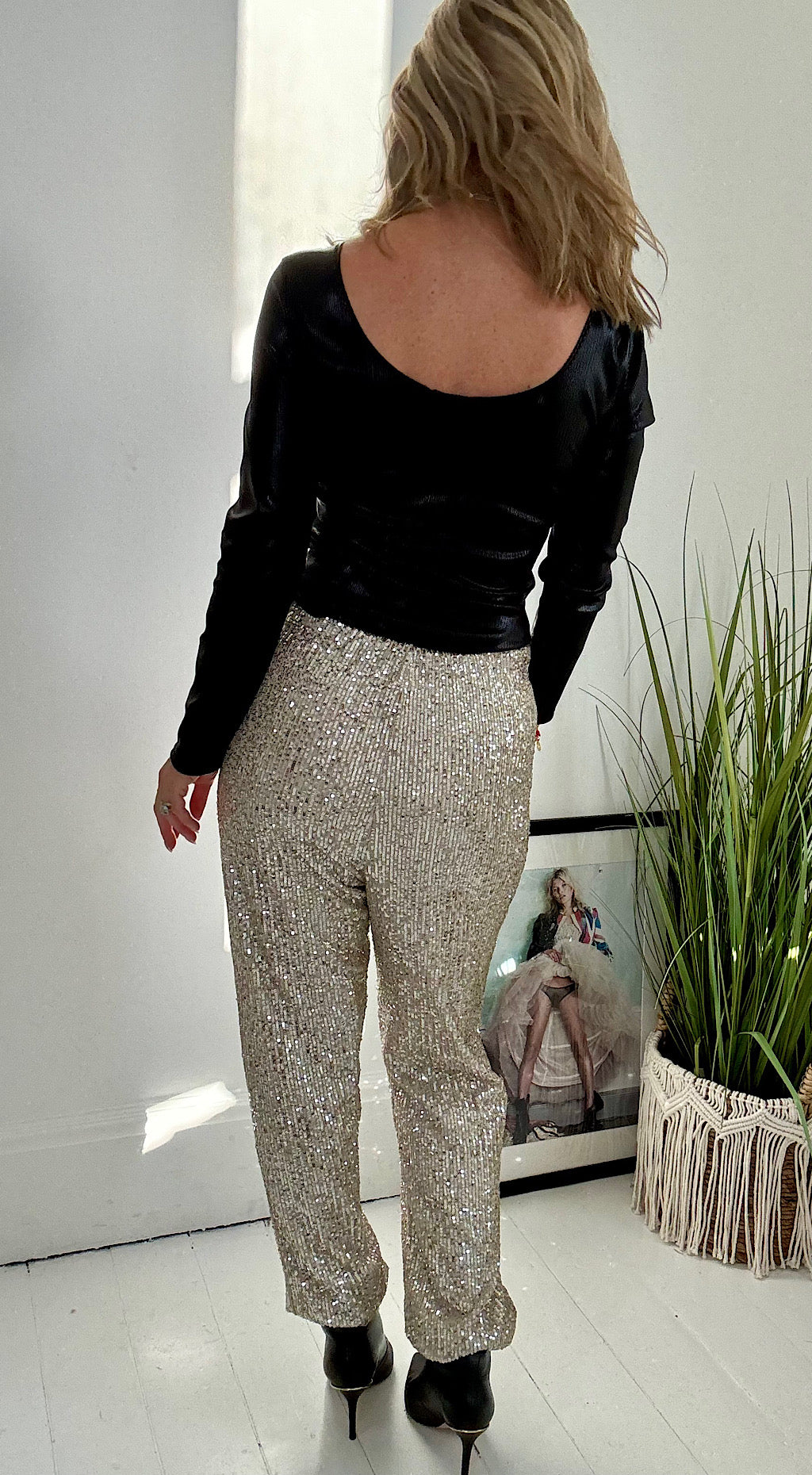 Sequin Jogger