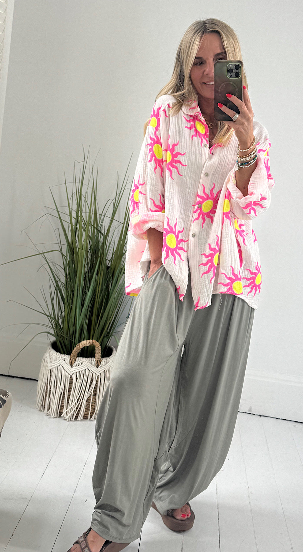 Jersey Hareem Pant Mocha
