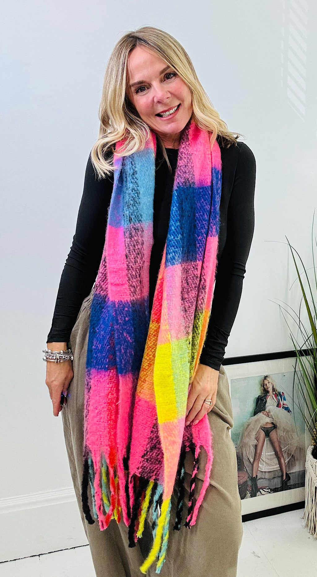 Adima Rainbow Scarf