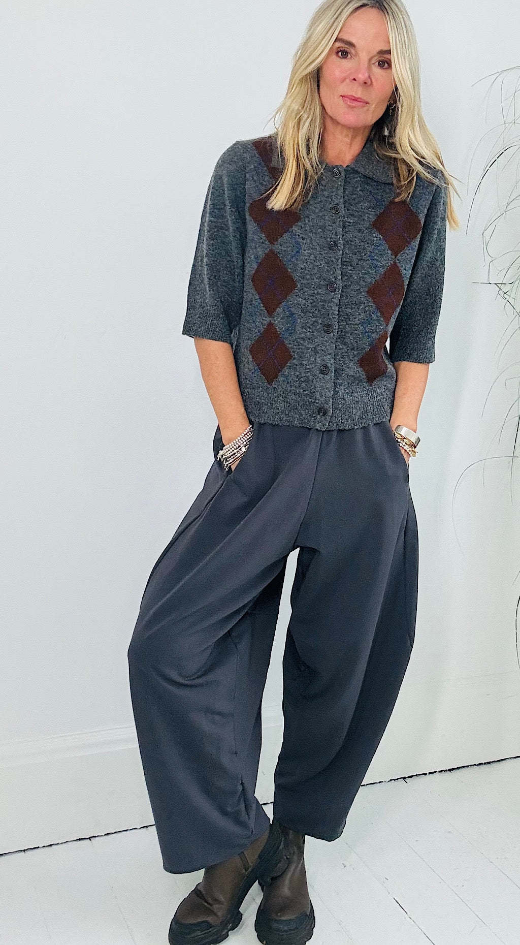 Cocoon Pant - Charcoal