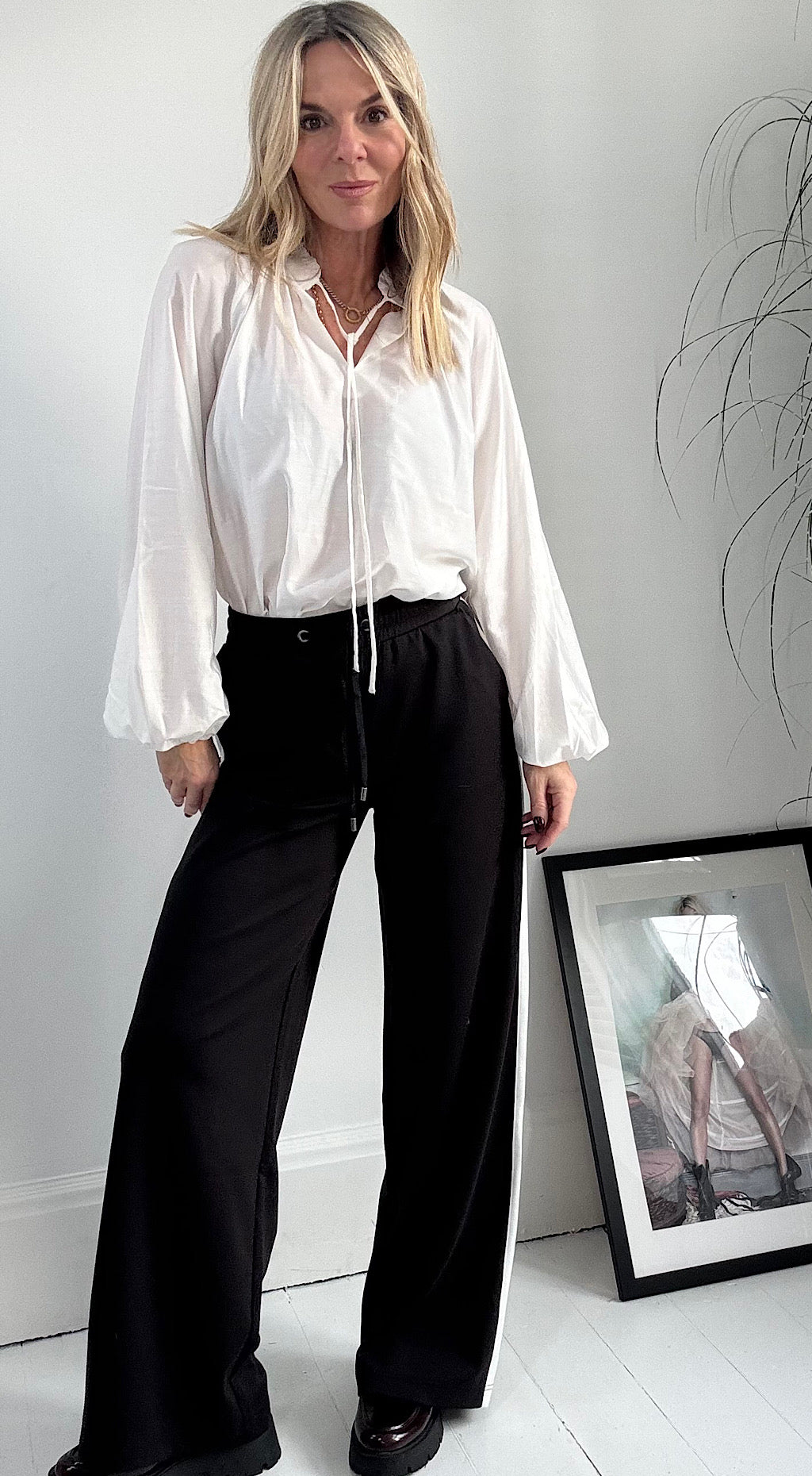 Rizetta Track Pant Black