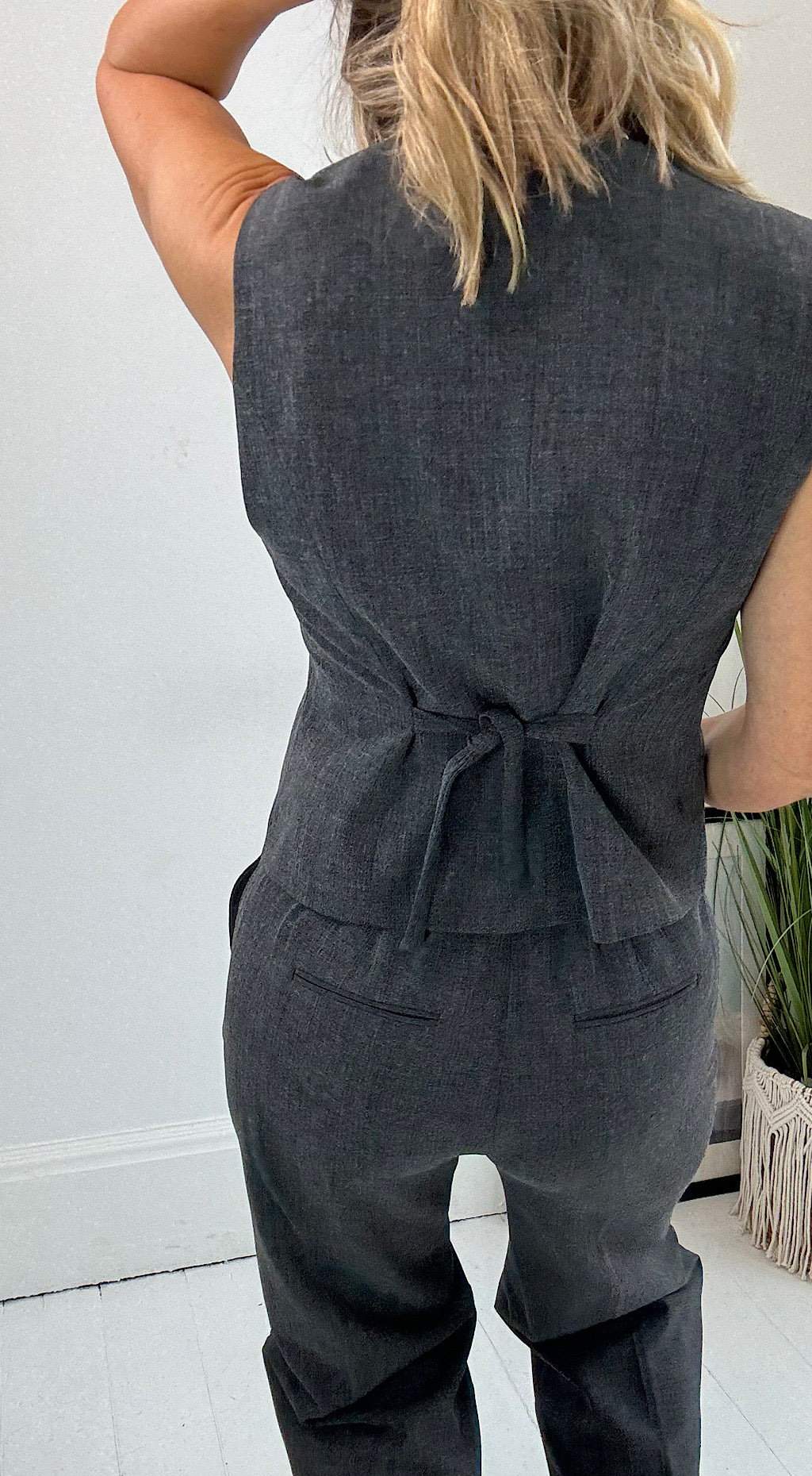 Danta Charcoal Waistcoat